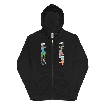 MwF: Fleece Zip Up Hoodie